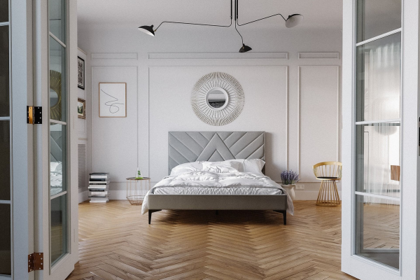 Gepolstertes Bett - ART81243